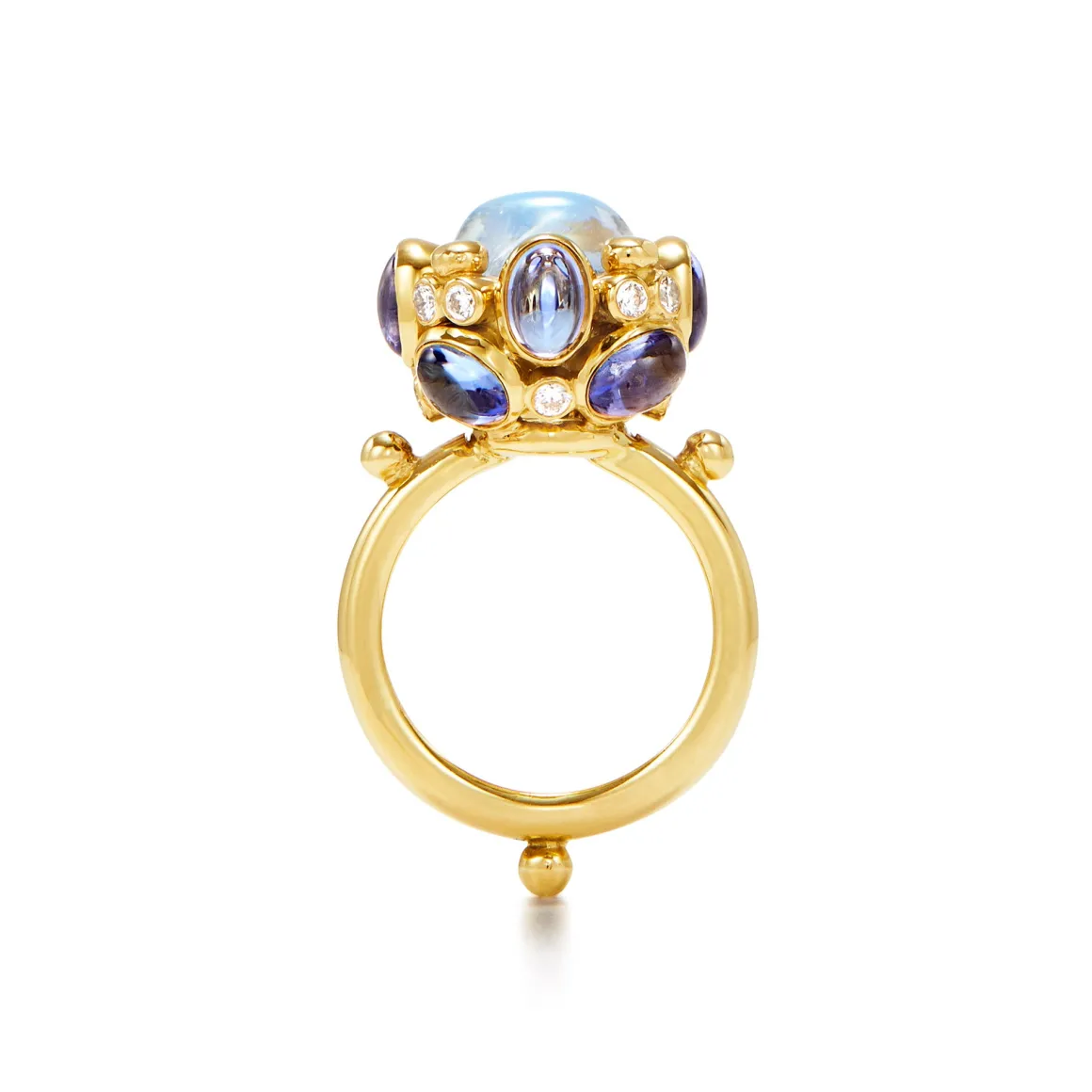 18K ANEMONE RING