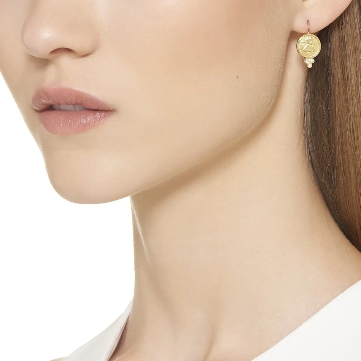 18K ANGEL EARRINGS
