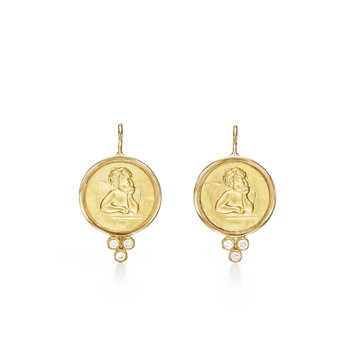 18K ANGEL EARRINGS