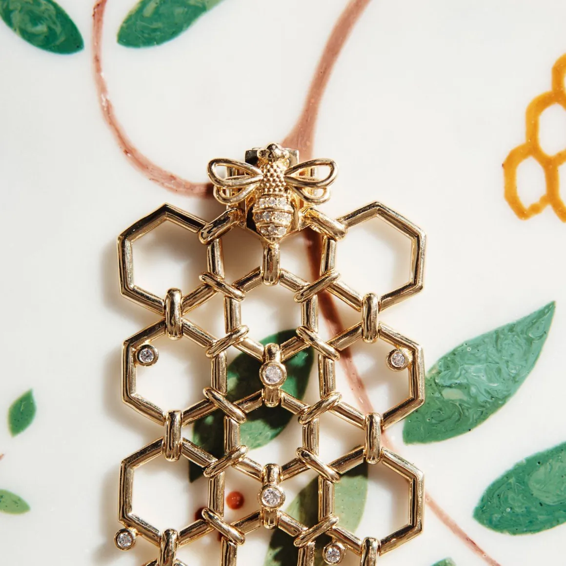 18K BEEHIVE BRACELET
