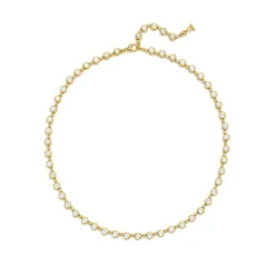 18K BLUE MOON LINK NECKLACE