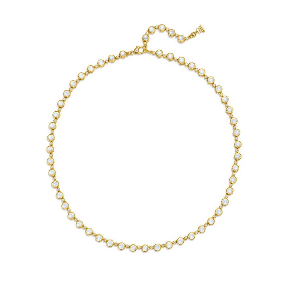 18K BLUE MOON LINK NECKLACE
