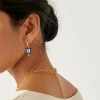 18K BLUE MOONSTONE & SAPPHIRE COLOR THEORY EARRINGS