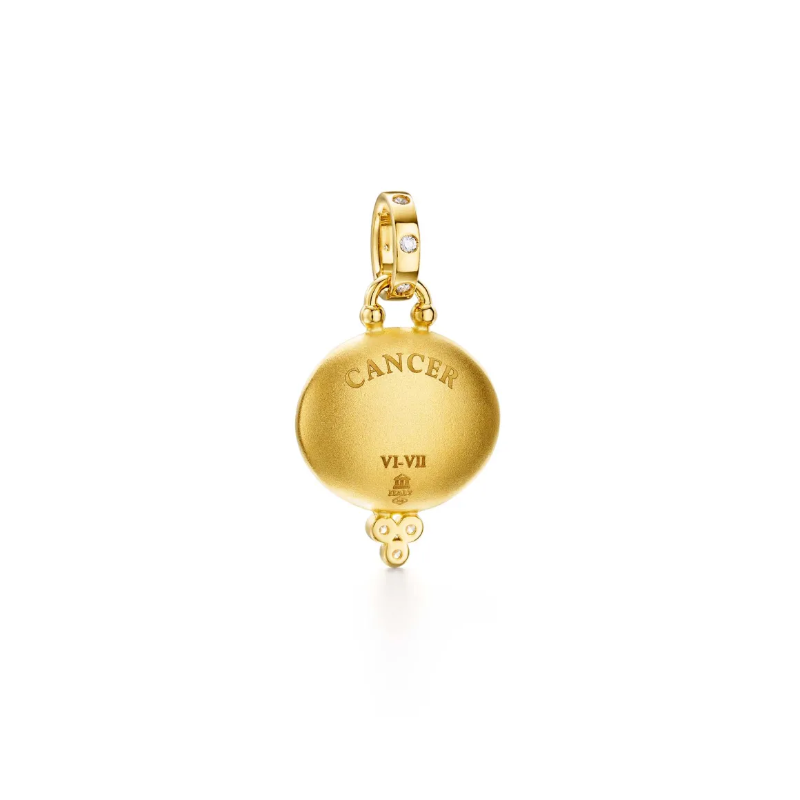 18K CANCER PENDANT