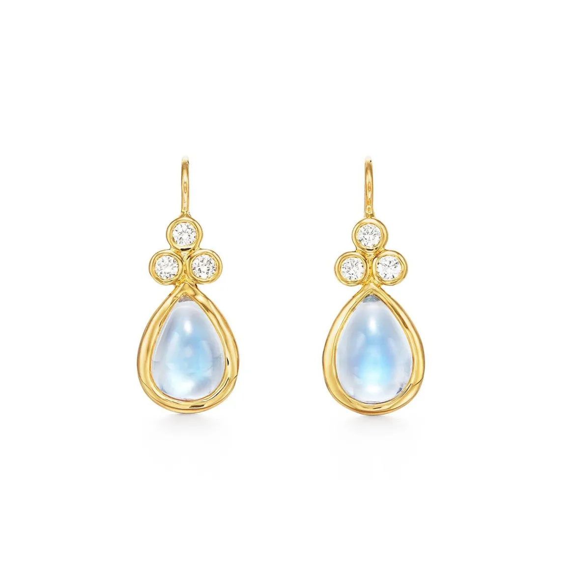 18K CLASSIC PEAR DROP EARRINGS