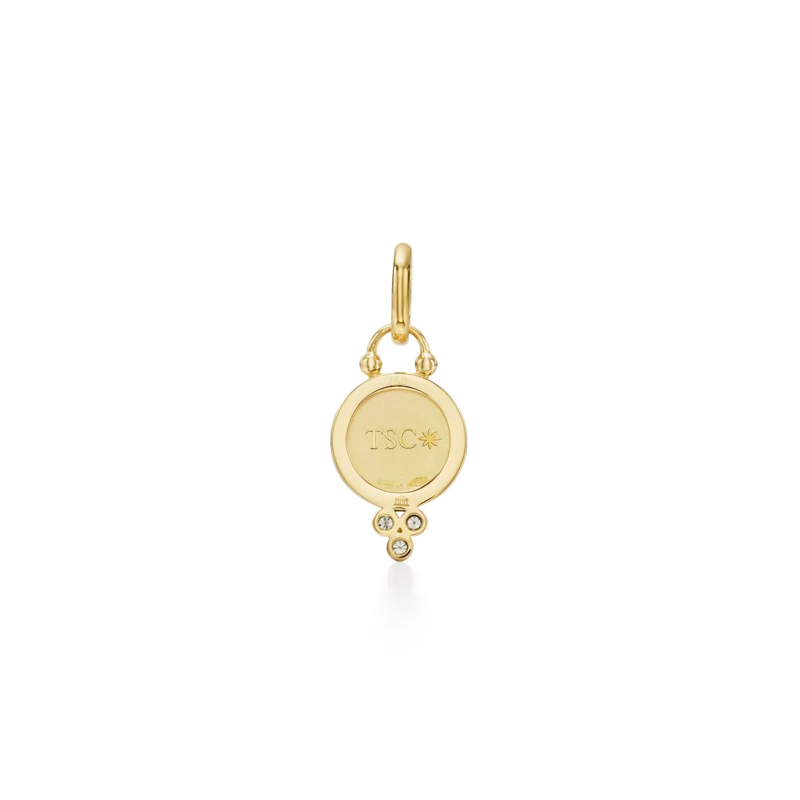 18K DIAMOND ANGEL PENDANT