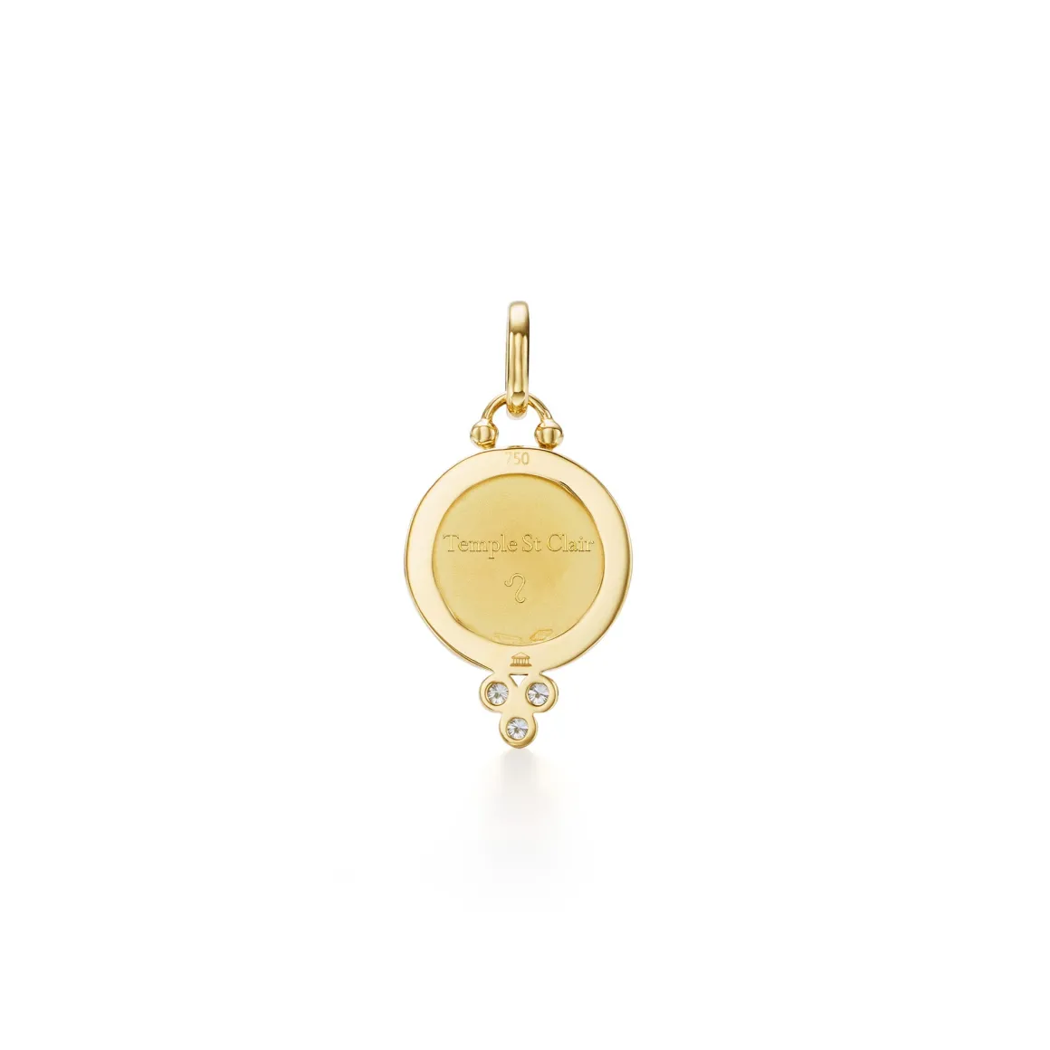 18K DIAMOND ANGEL PENDANT