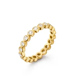 18K DIAMOND ETERNITY RING
