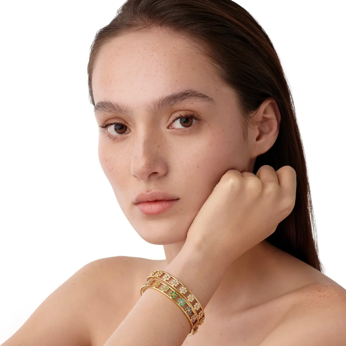 18K DIAMOND FIORI BRACELET