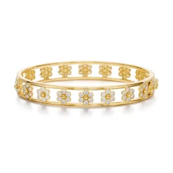 18K DIAMOND FIORI BRACELET