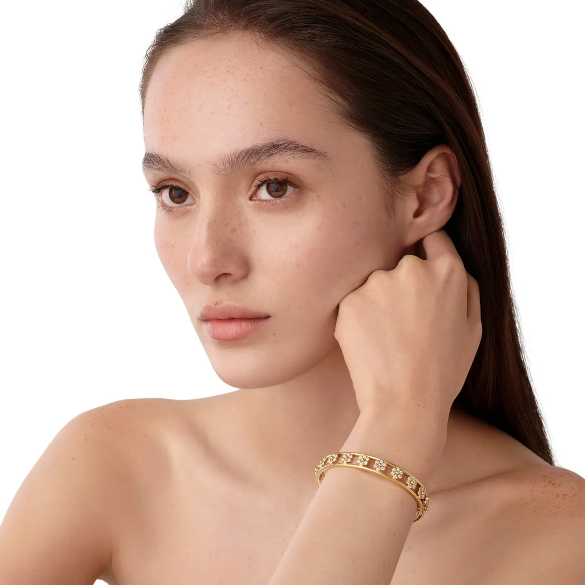 18K DIAMOND FIORI BRACELET