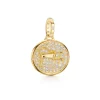 18K DIAMOND LION PENDANT