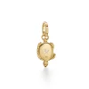 18K EMERALD PAVÉ TURTLE LOCKET
