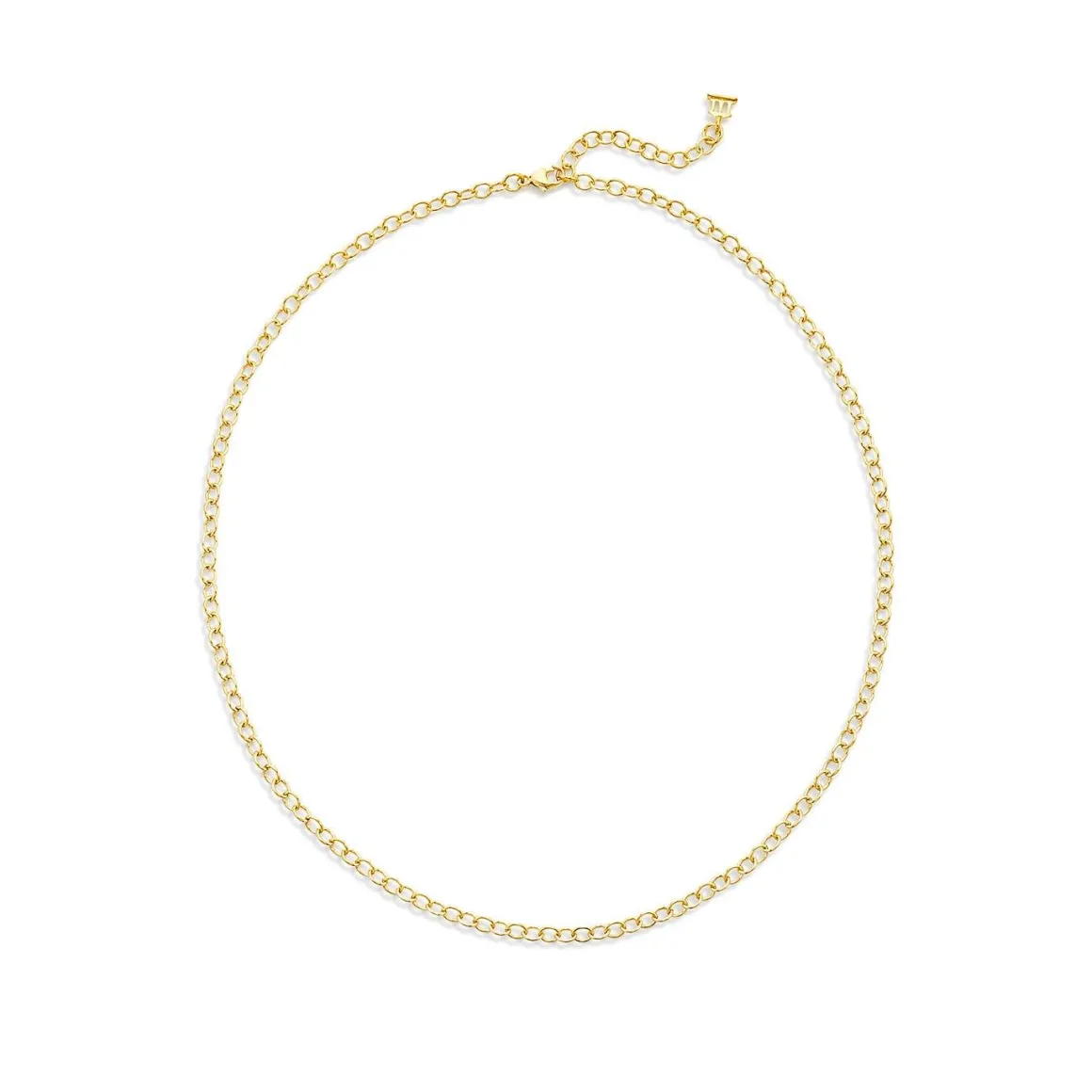 18K EXTRA SMALL OVAL CHAIN