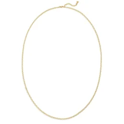 18K EXTRA SMALL OVAL CHAIN