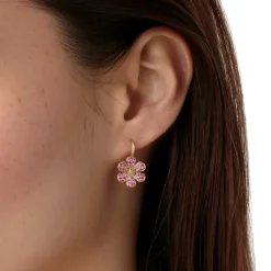 18K FLOWER POWER EARRINGS