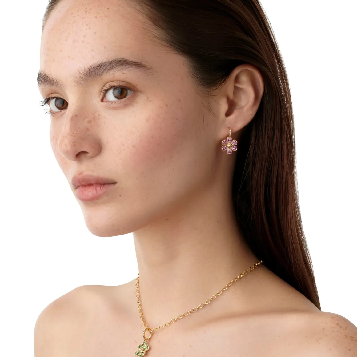 18K FLOWER POWER EARRINGS