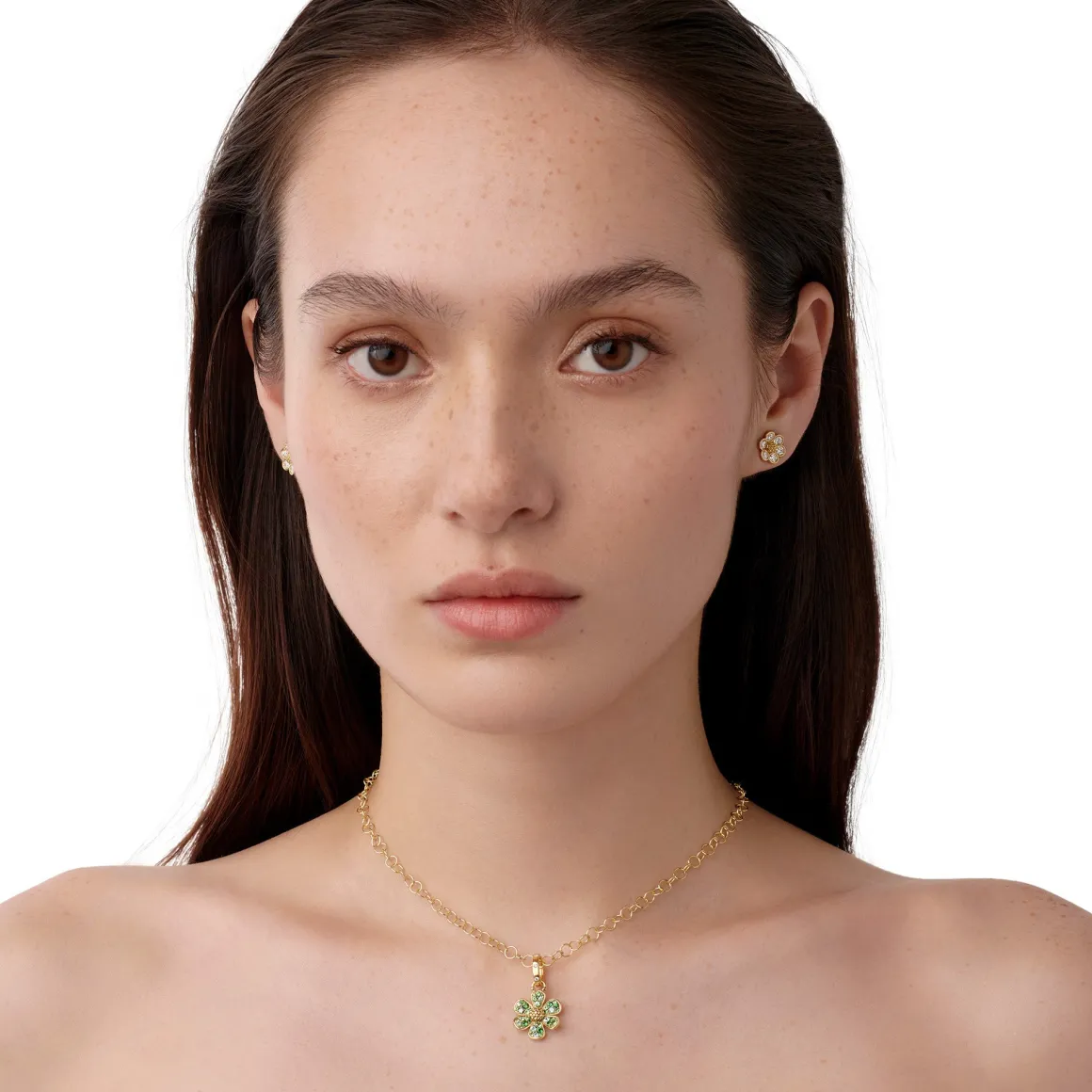 18K FLOWER POWER PARAIBA PENDANT