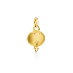18K GEMINI PENDANT