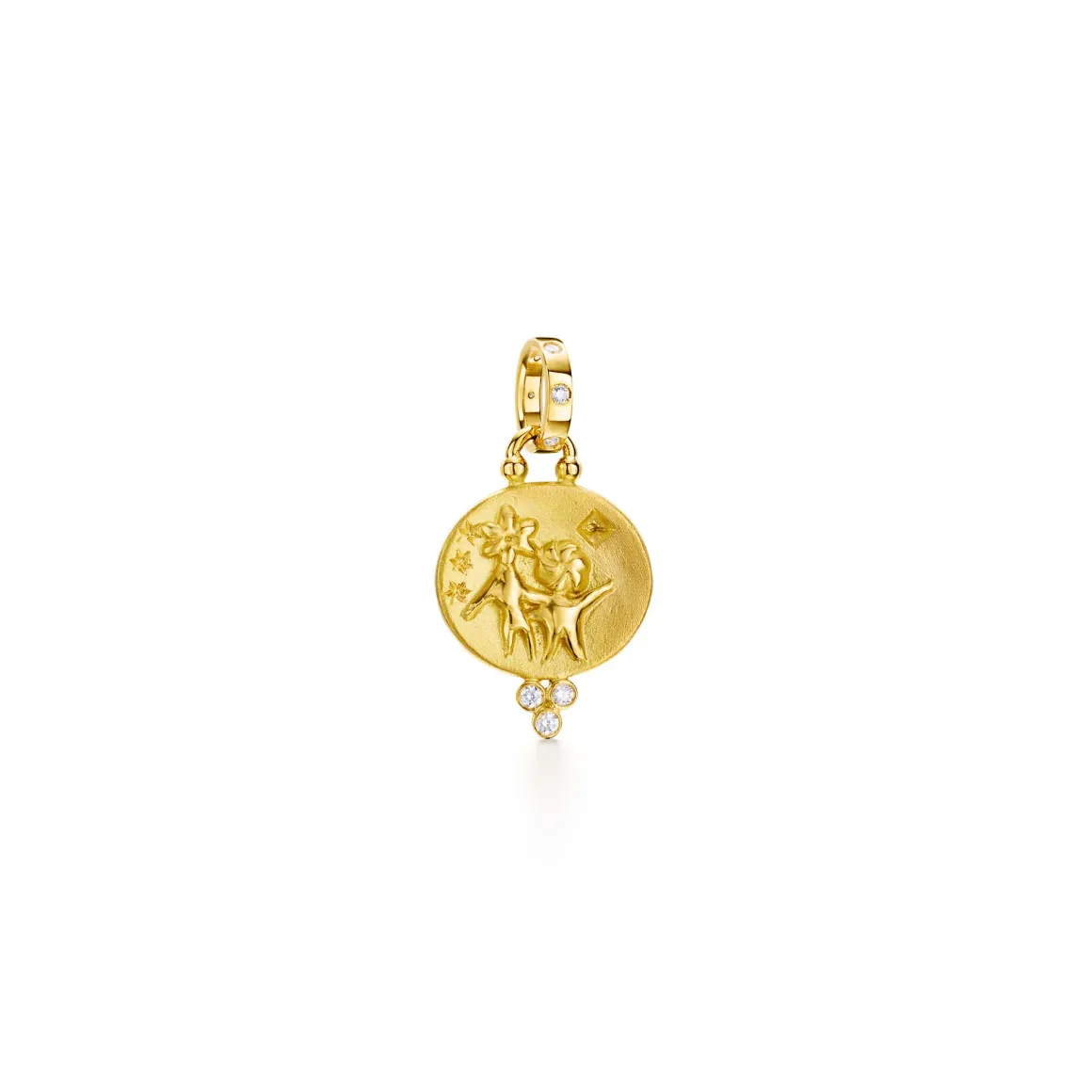 18K GEMINI PENDANT