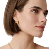 18K GOLDEN BUTTERFLY EARRINGS