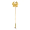 18K GOLDEN BUTTERFLY PIN