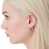 18K HELLENISTIC HOOP EARRINGS