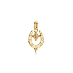 18K HORSESHOE PENDANT