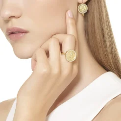 18K LARGE ANGEL RING