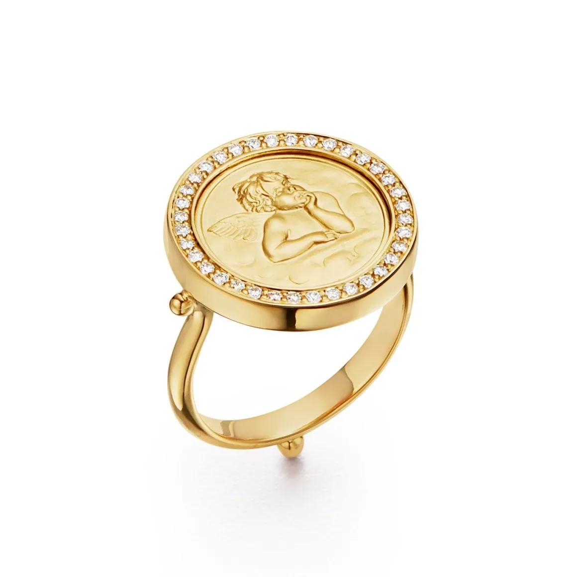 18K LARGE ANGEL RING
