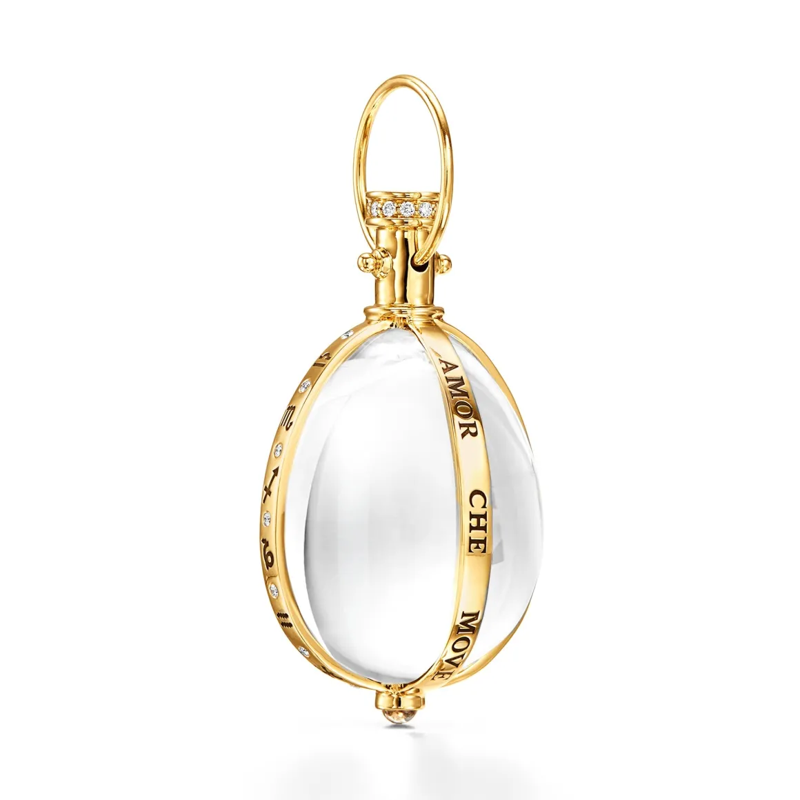 18K LARGE ASTRID AMULET