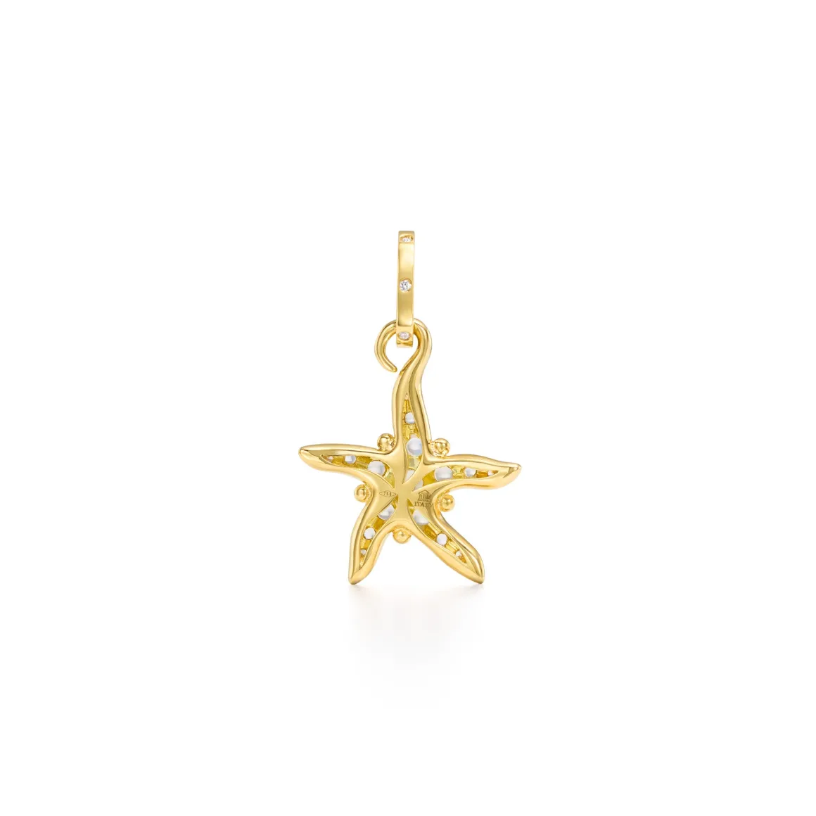 18K LARGE SEA STAR PENDANT