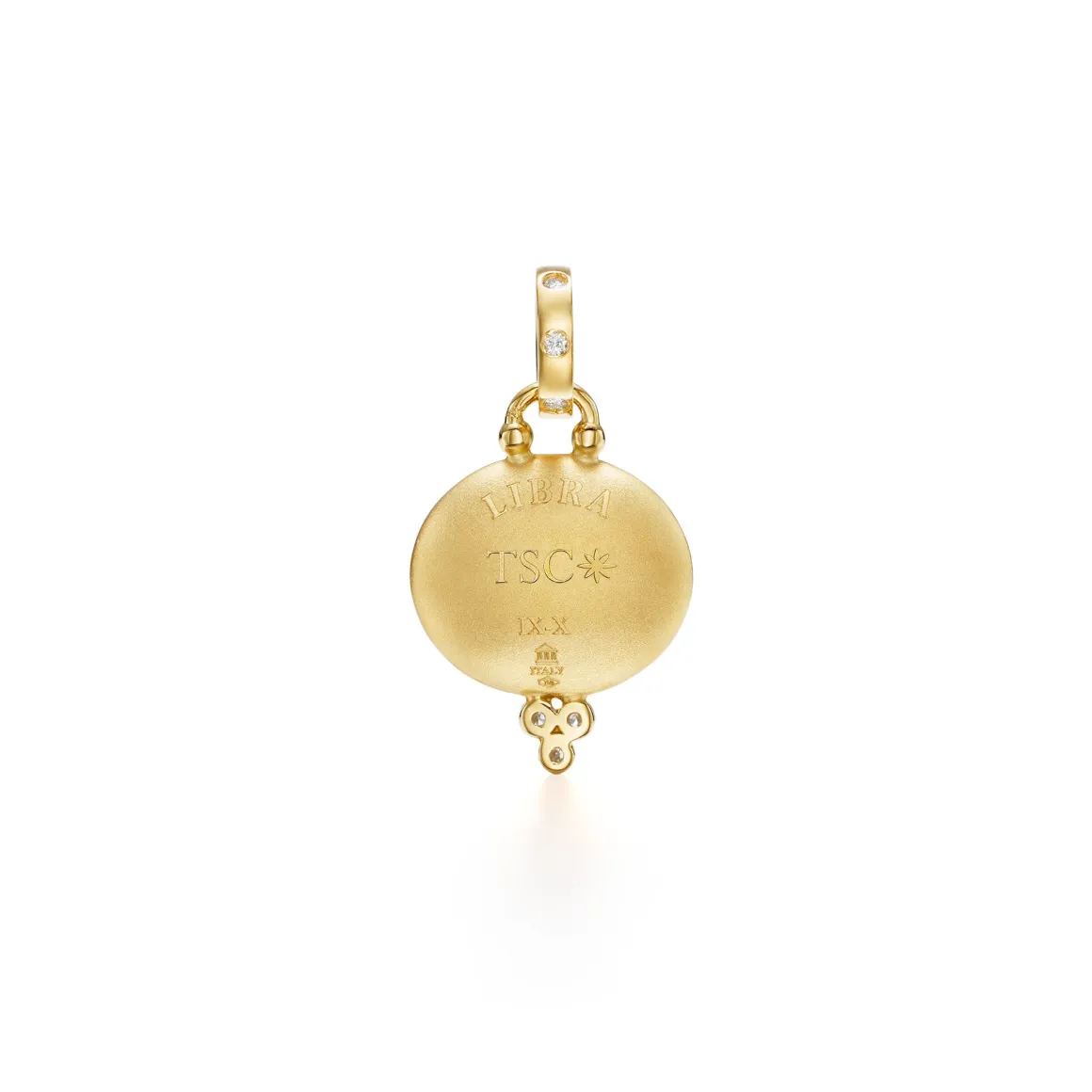 18K LIBRA PENDANT