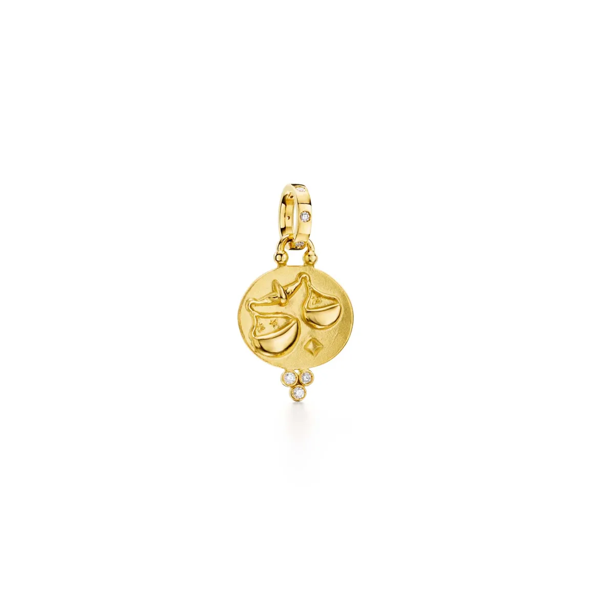 18K LIBRA PENDANT