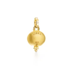 18K LIBRA PENDANT