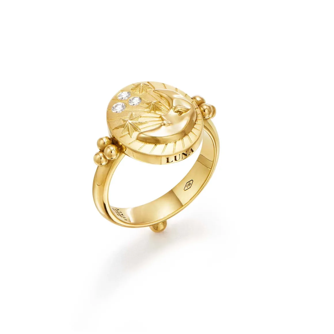 18K LUNA RING