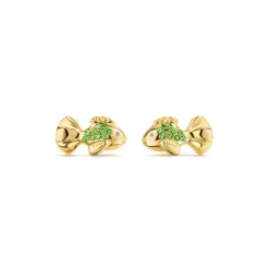 18K MAGIC FISHY EARRING