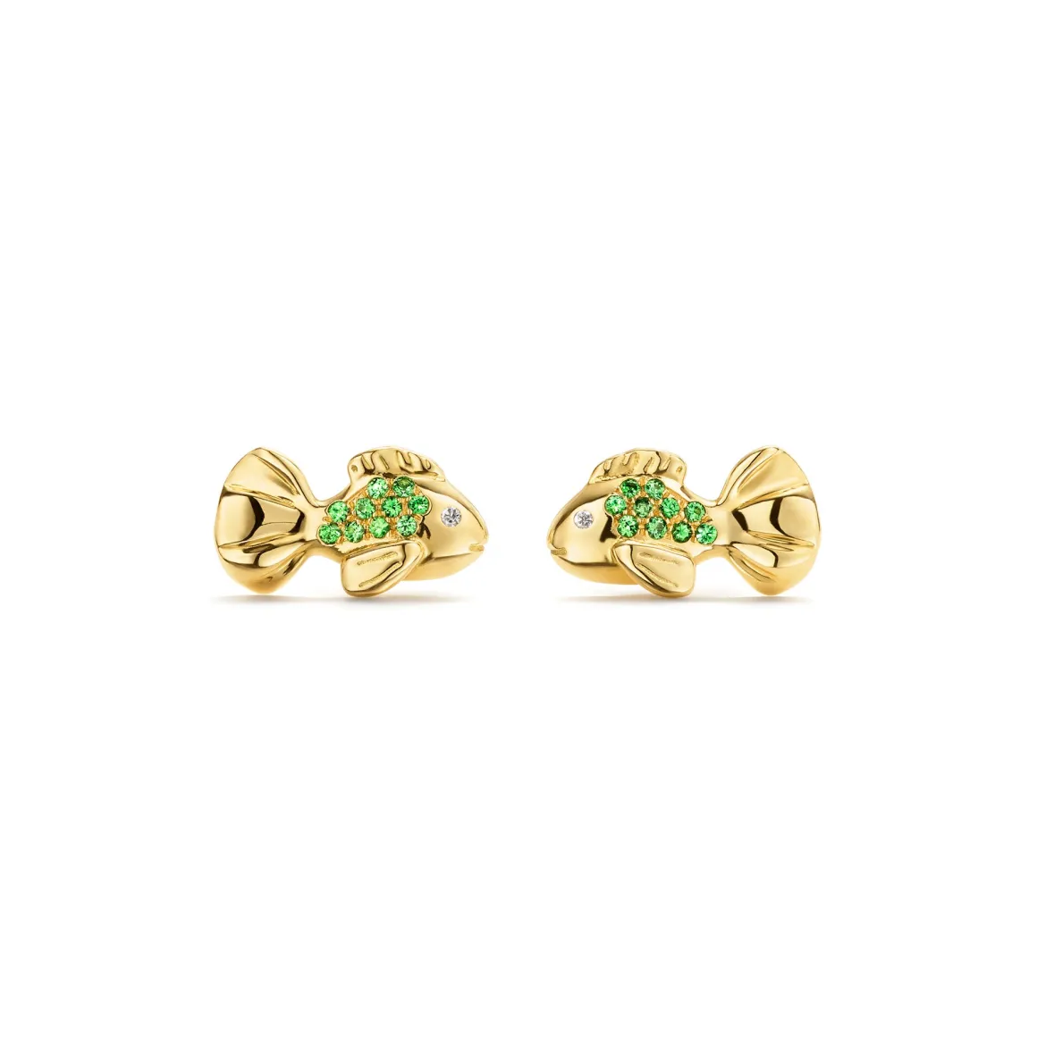 18K MAGIC FISHY EARRING