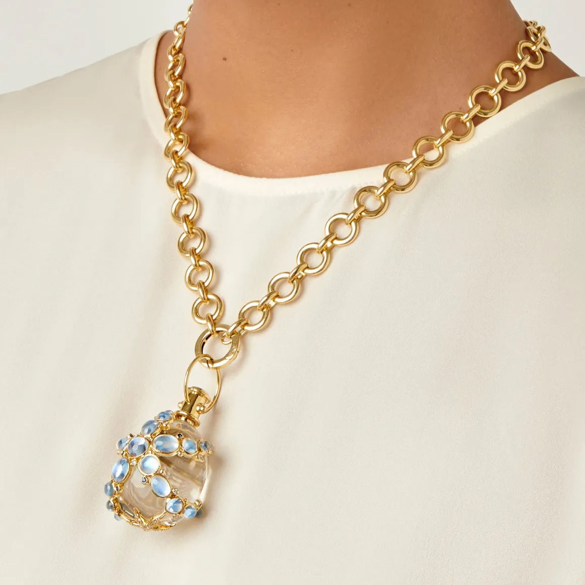 18K MEDIUM SEA STAR AMULET