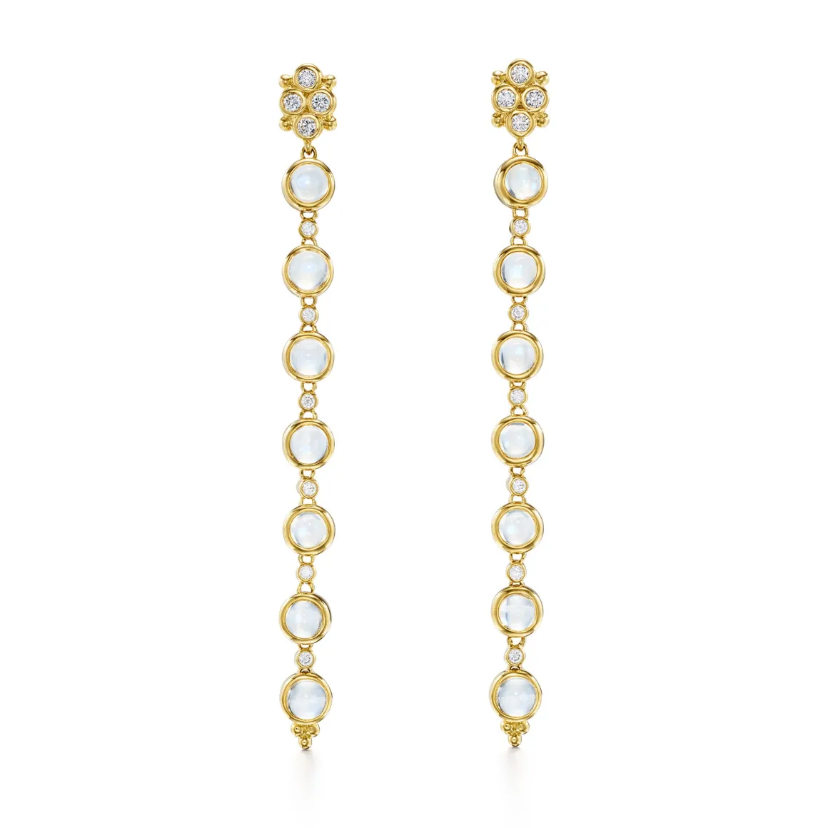 18K MOONSHOT DROP EARRINGS