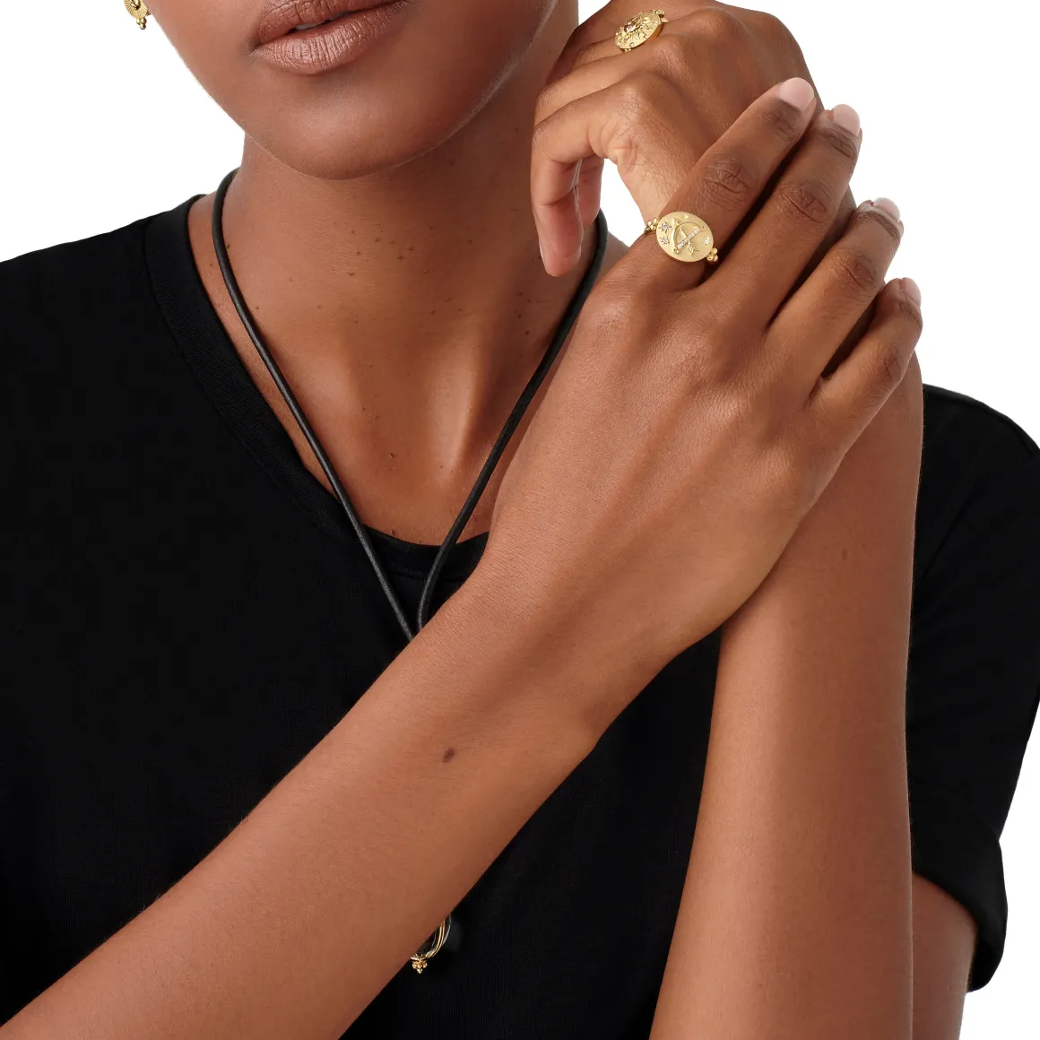 18K NATURA RING