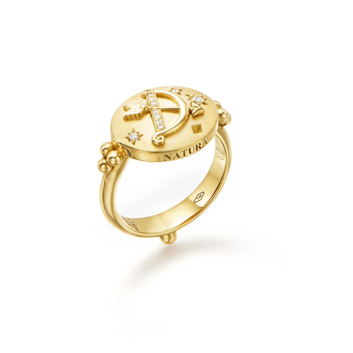 18K NATURA RING