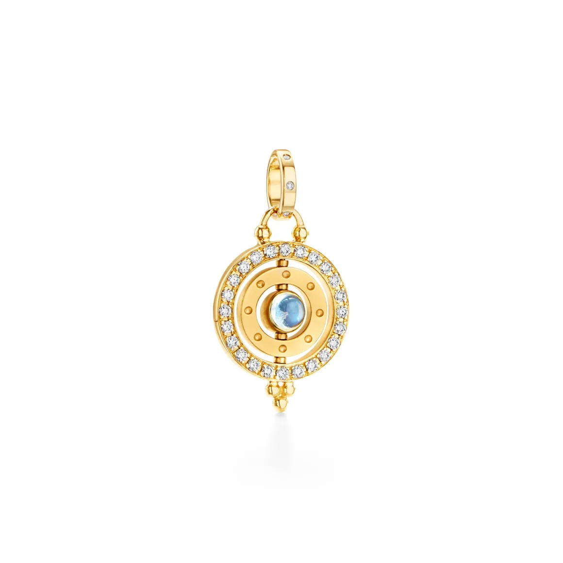18K ORBIT PENDANT