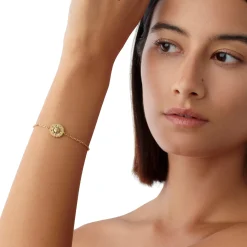 18K ORBIT SUN BRACELET