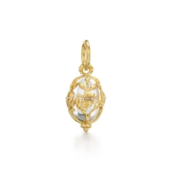 18K OWLWOOD AMULET
