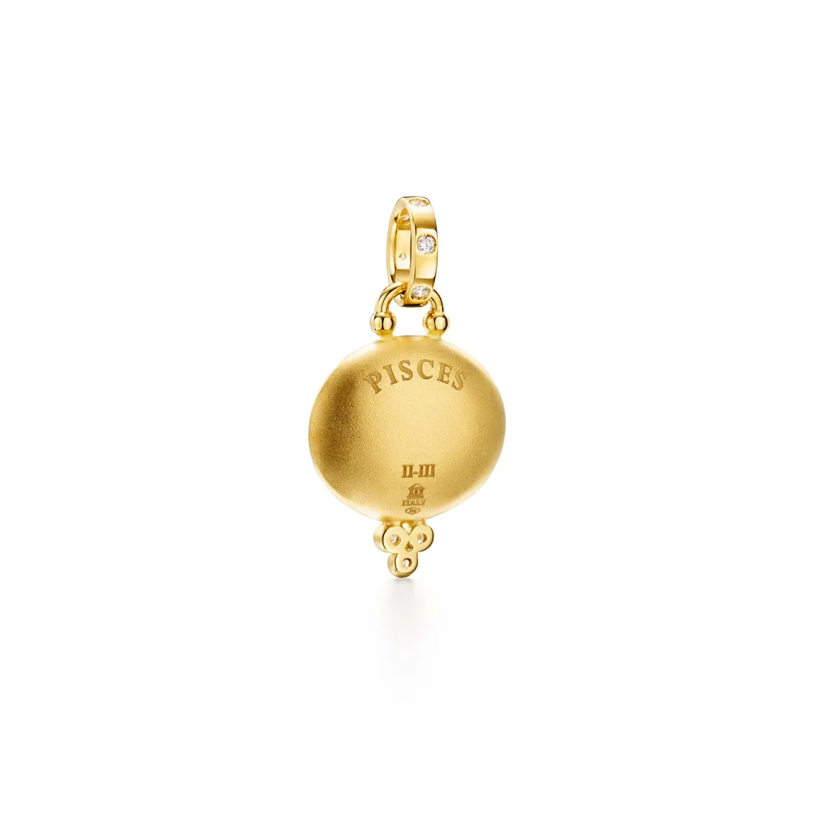 18K PISCES PENDANT