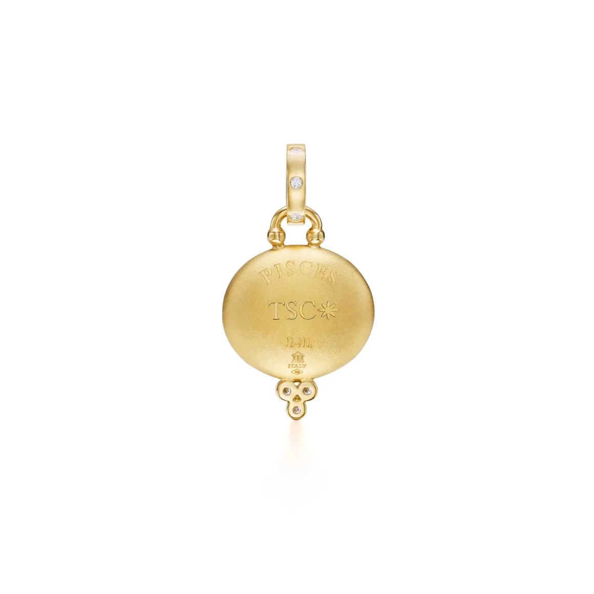 18K PISCES PENDANT