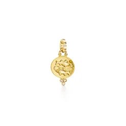 18K PISCES PENDANT