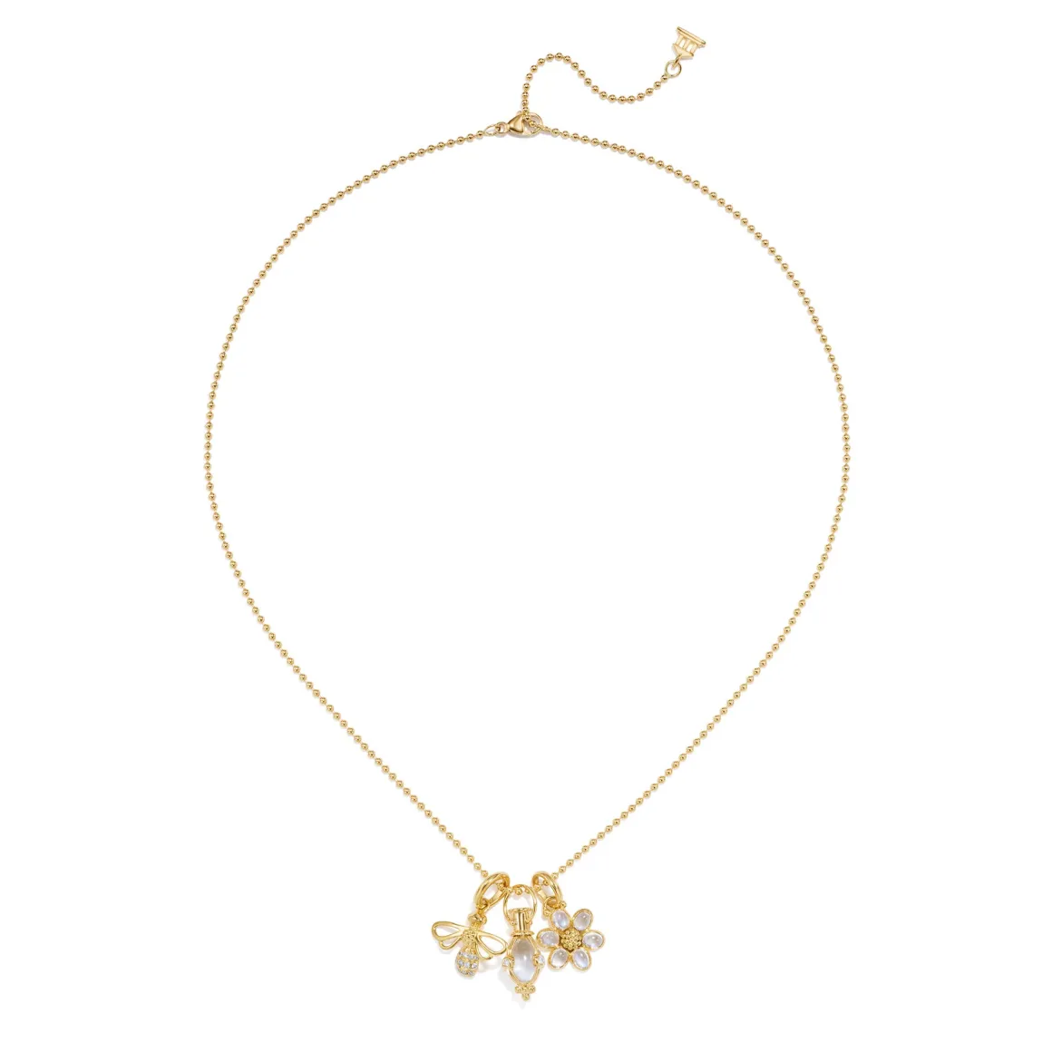 18K PRIMAVERA CHARM NECKLACE
