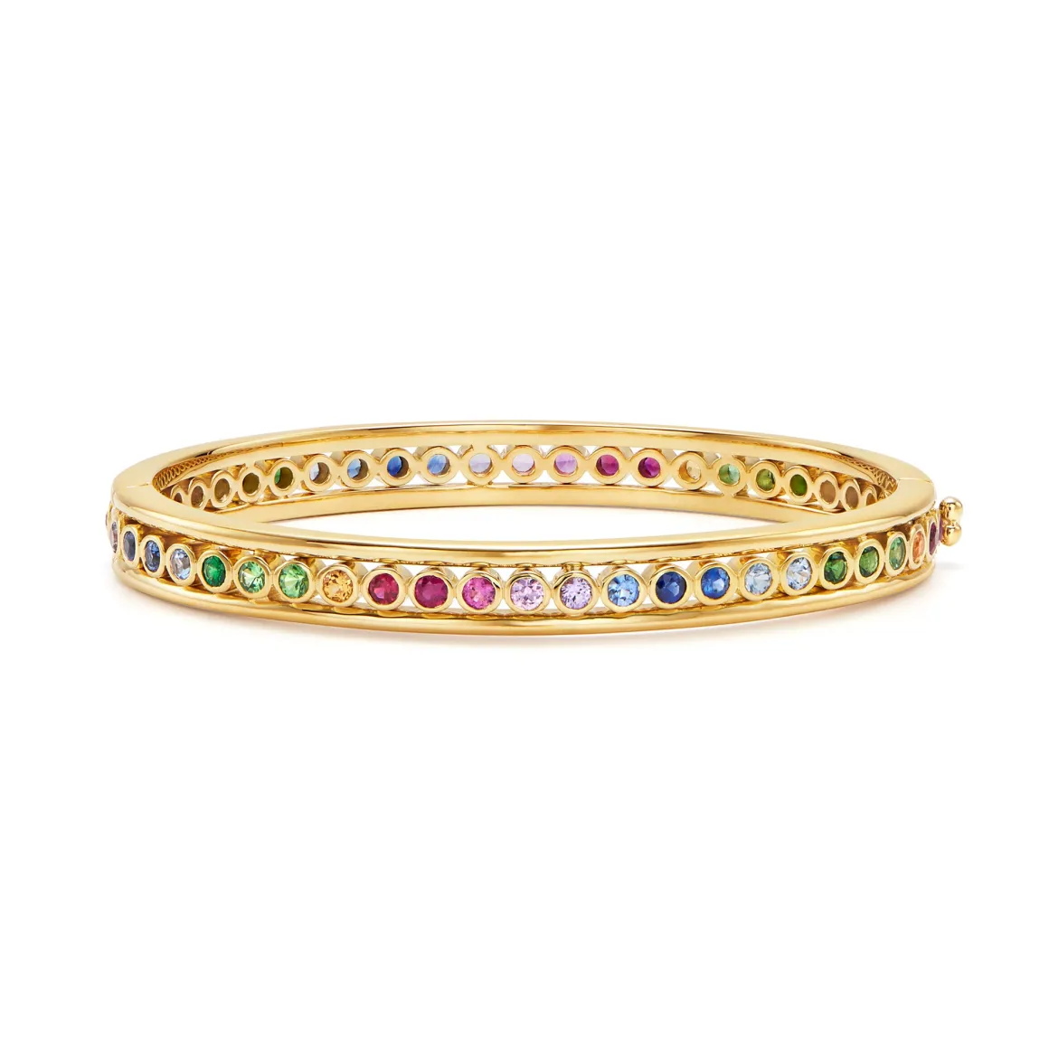18K RAINBOW ETERNITY BRACELET